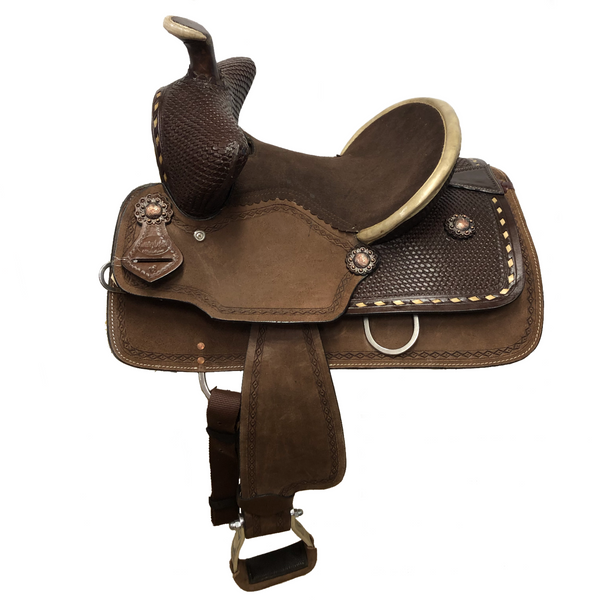Country Legend(by Western Rawhide) Little Lock Down Youth Saddle, 12"